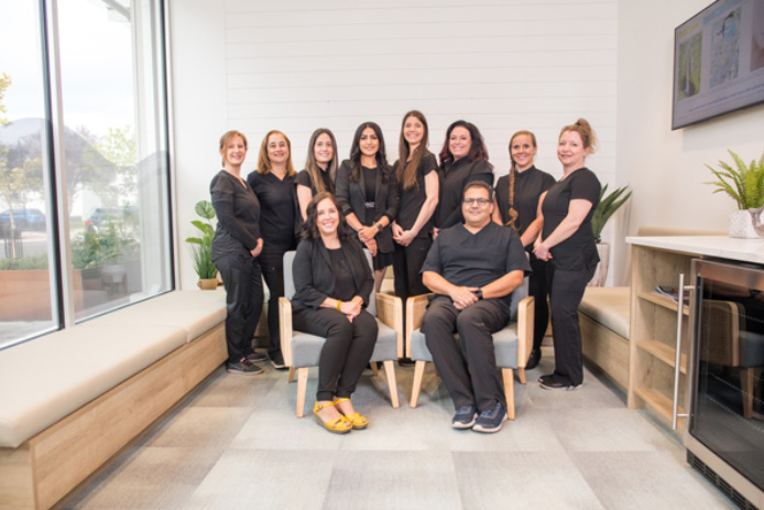 team at sidney harbour dental